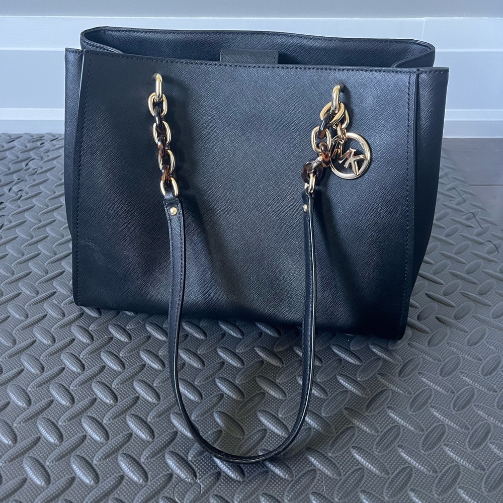 Michael Kors Black Sofia Tote